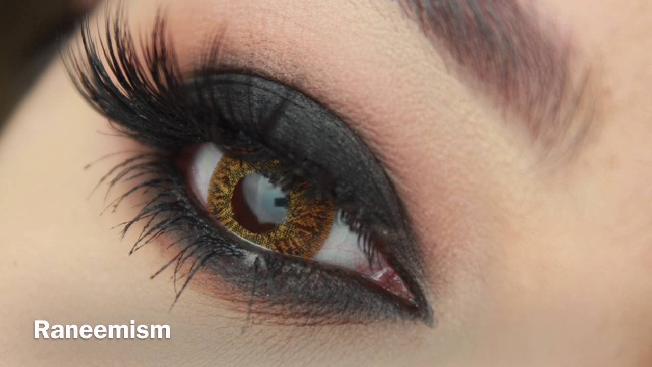 مكياج سموكي أسود سهل  و بسيط / Black Smoky Eye