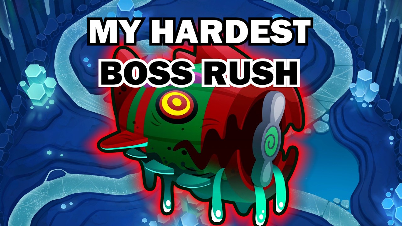 MY HARDEST BOSS RUSH 😵 (Bloons TD 6)