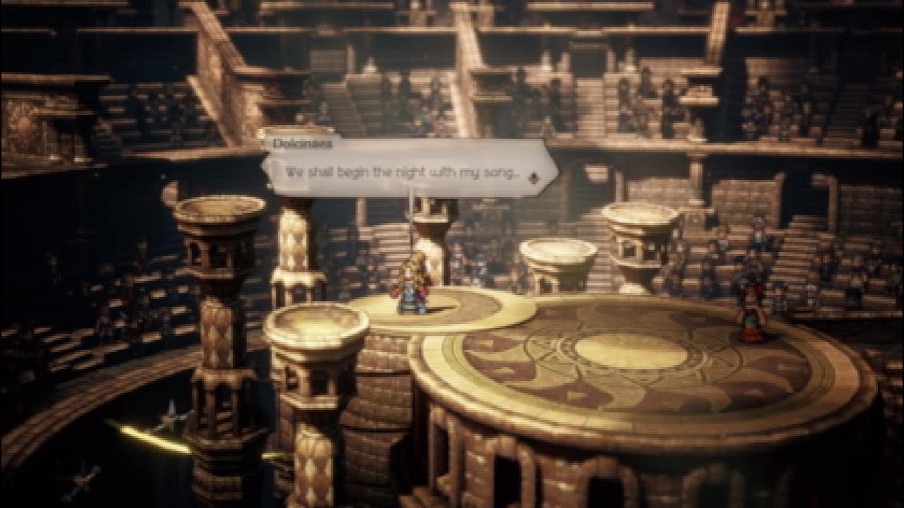 Octopath Traveler 2 - Agnea Глава 5 Dolcinaea Последний босс и концовка