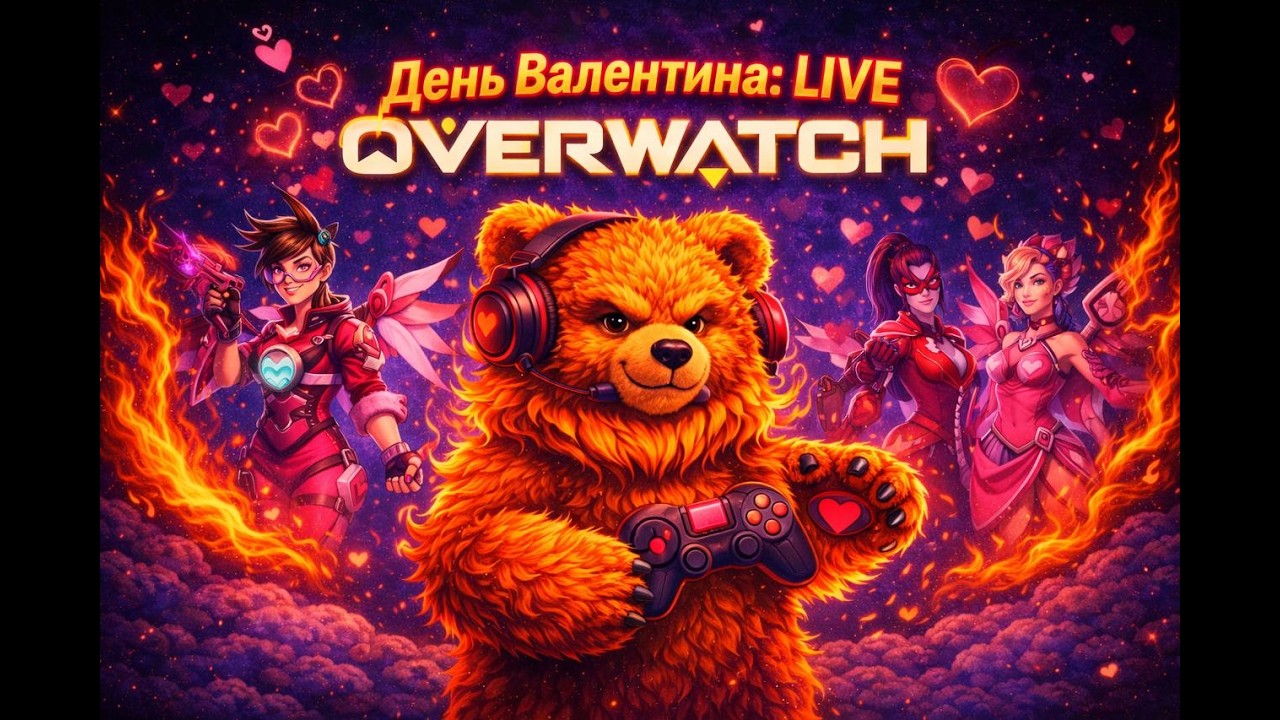 ВАЛЕНТИНОВ ДЕНЬ! OVERWATCH SHORTS!