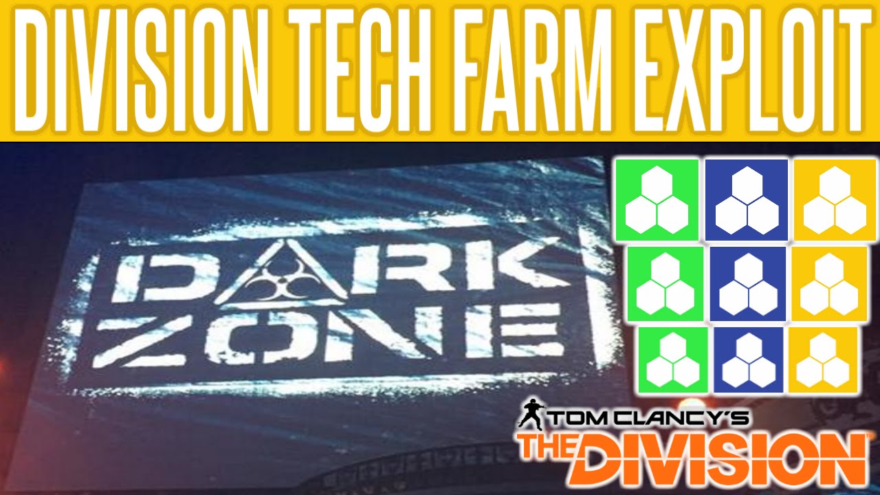 The Division Tech Exploit Farming Glitch | Division Tech Farm | Craft High End | Gold Crafting