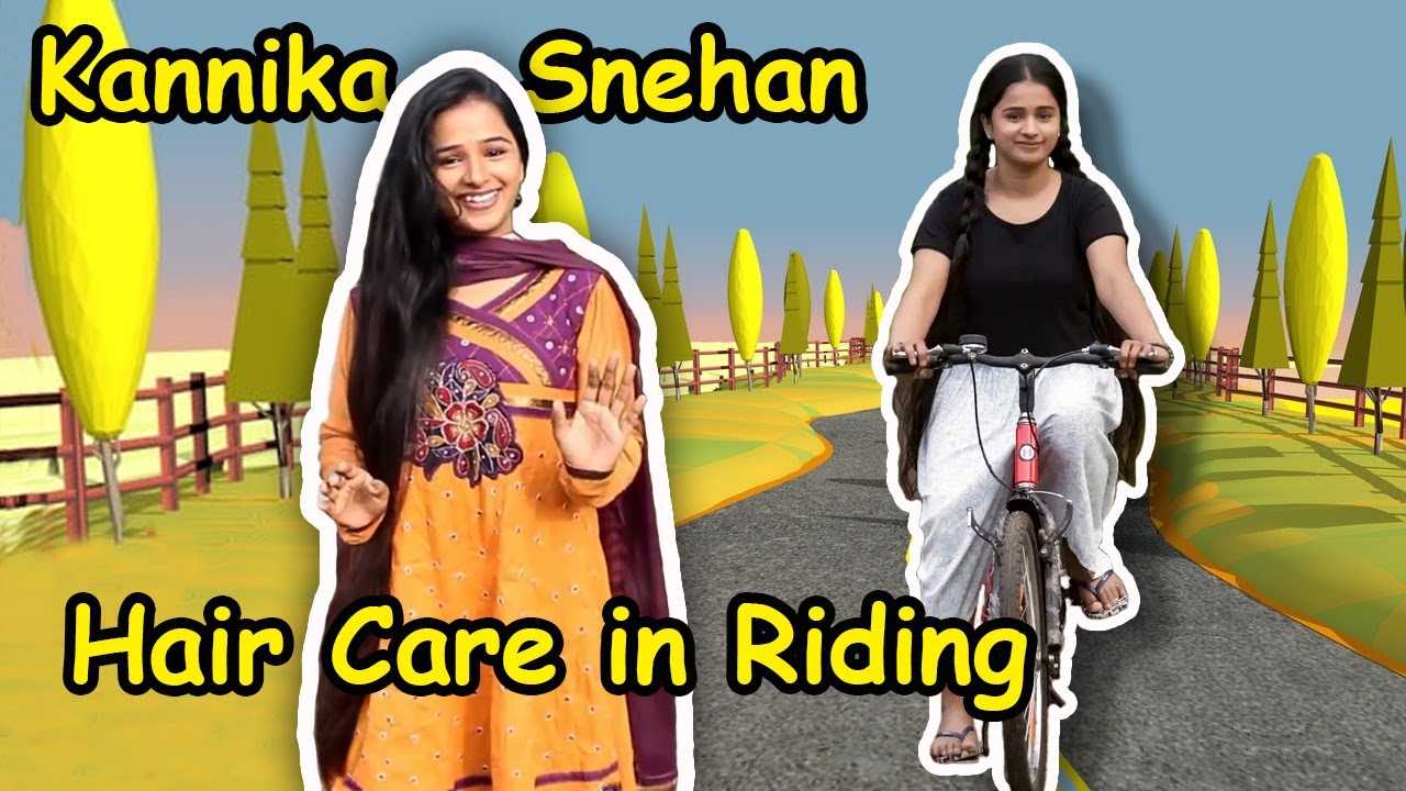 kannika snehan | Kannika Says How to Protect your Hair when you go in bike | Hair Cares & Styles