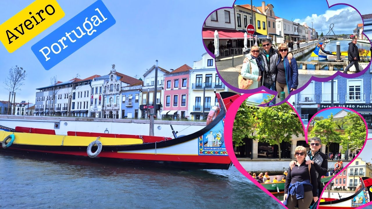 Aveiro 🇵🇹 prelepo mesto sa kanalima, portugalska Venecija