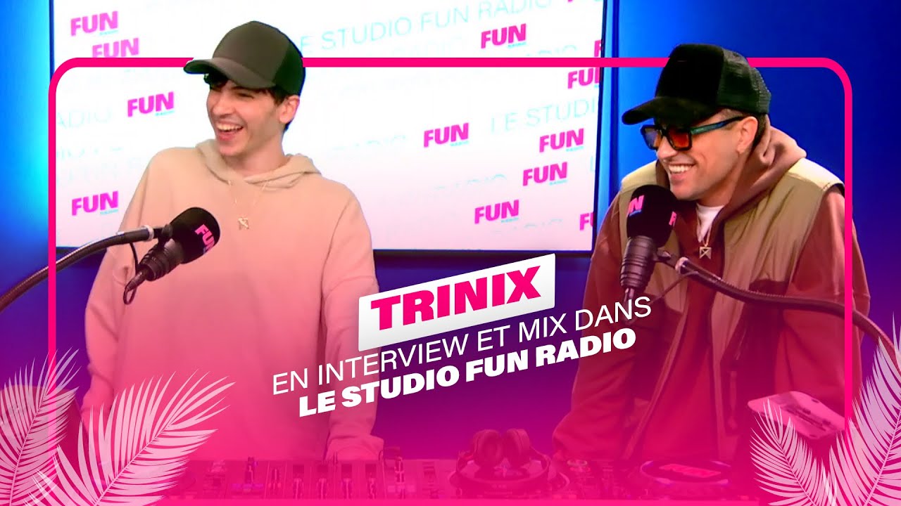 Trinix en interview dans Le Studio Fun Radio