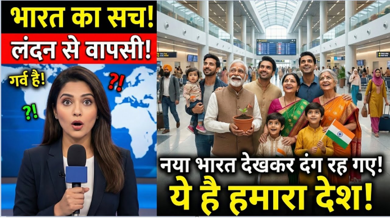 लंदन भूल जाओगे! नए भारत की ये सच्चाई देखकर आपके होश उड़ जाएंगे 😱 #भारत की प्रेरककहानियाँ