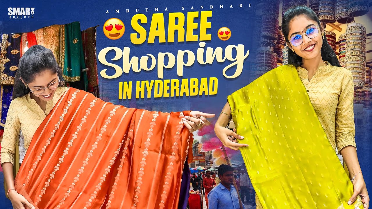 Saree Shopping in Hyderabad 💫| Budget to Premium Collections | Exploring Arbaz textiles Branch EP-36