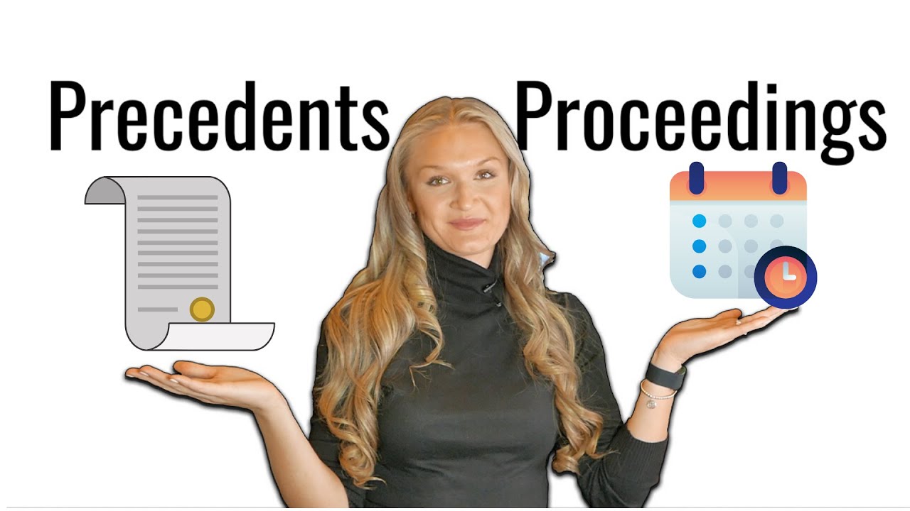 Precedents vs. Proceedings [SAT Vocabulary] Real SAT Words ONLY❗️