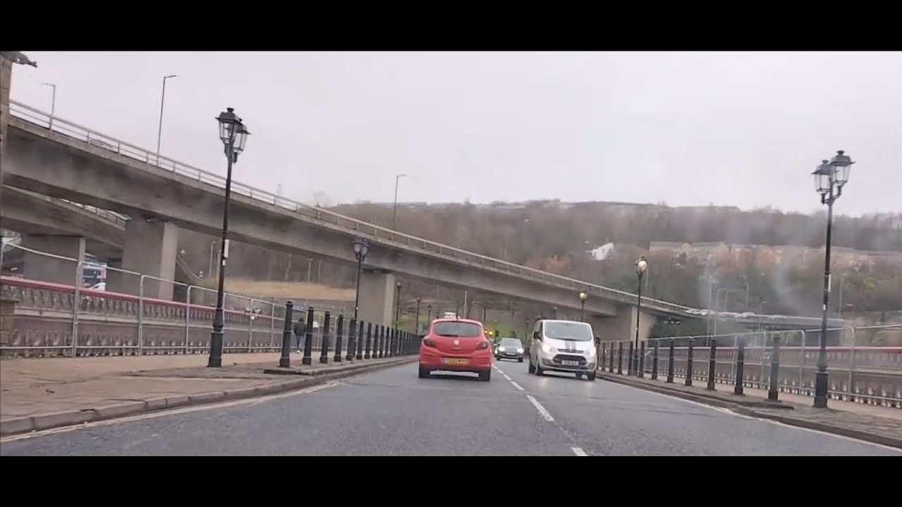 Halifax to Leeds Whiterose Drive, UK Travel