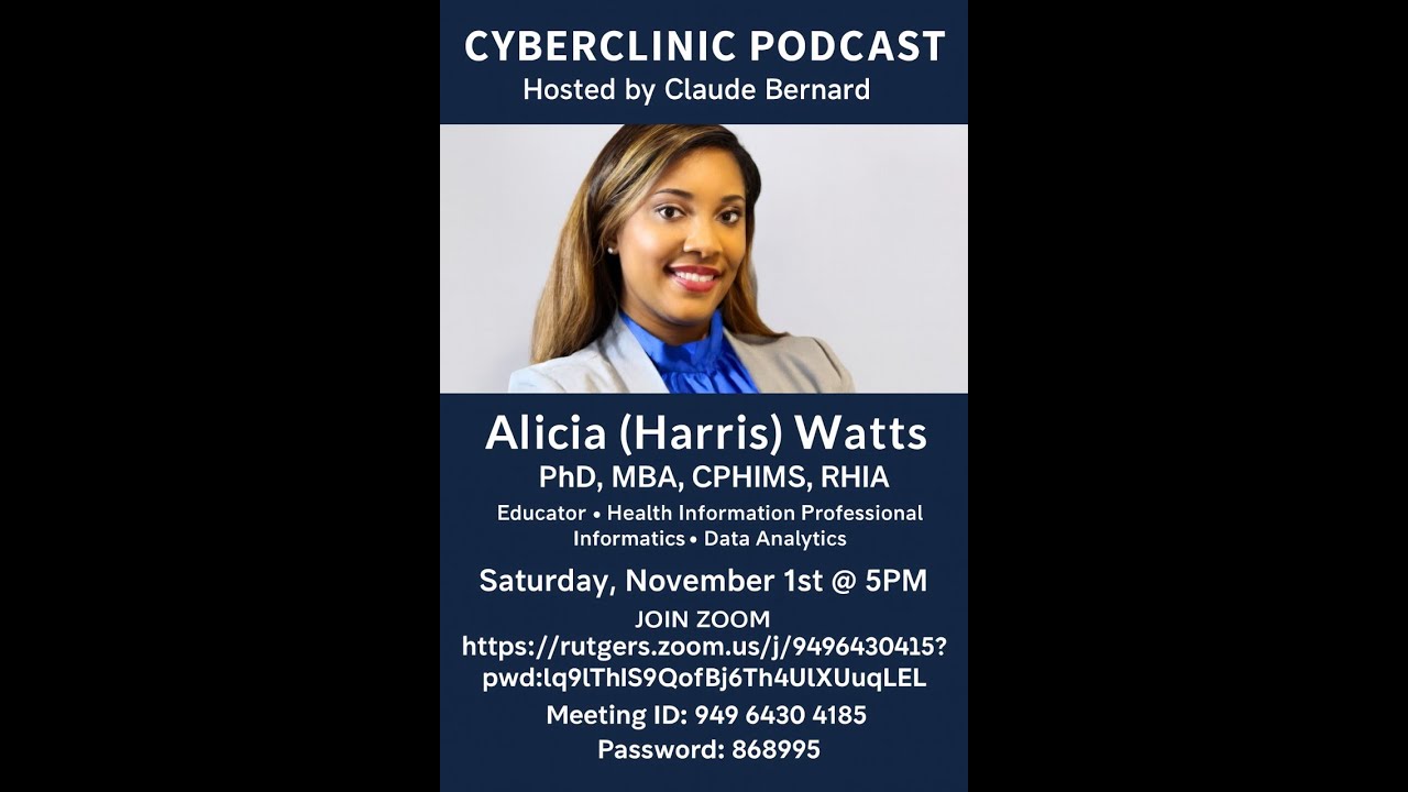 Meeting with Dr. Alicia Harris Watts