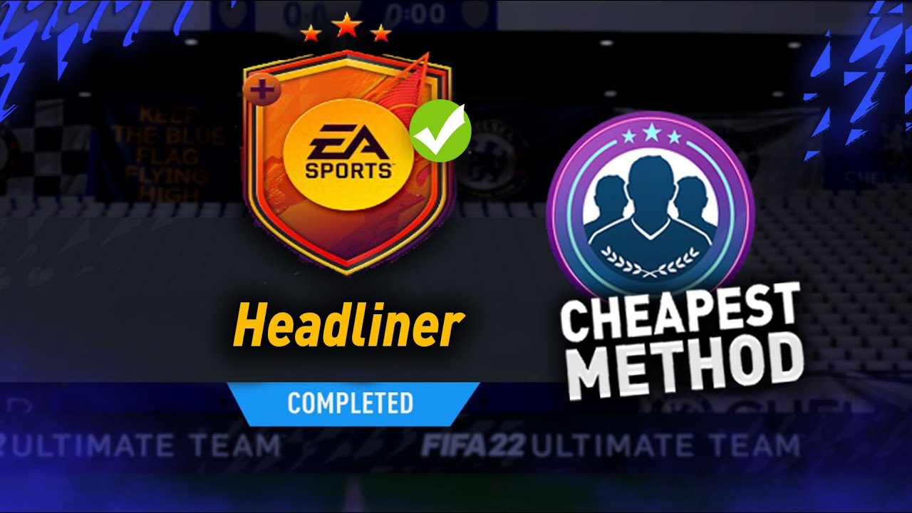 HEADLINER SBC!🔥 (Cheapest Solution) #FUT22