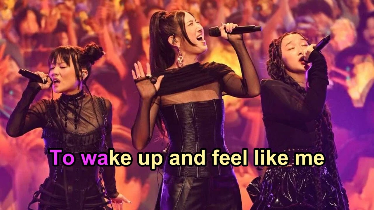🎤 GOLDEN (Live Version at The Tonight Show with Jimmy Fallon) | Karaoke with Backing Vocals ✨