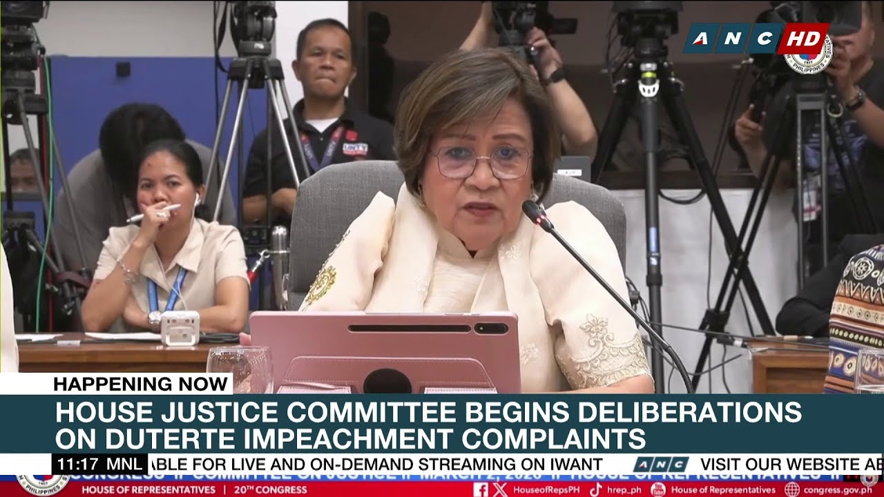 FULL: Rep. De Lima delivers sponsorship speech on third impeachment complaint vs VP Sara | ANC