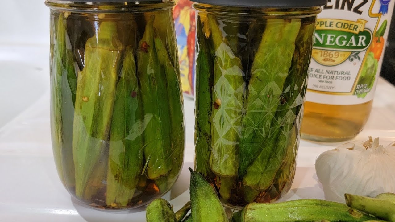 Quick Pickled OKRA 💚