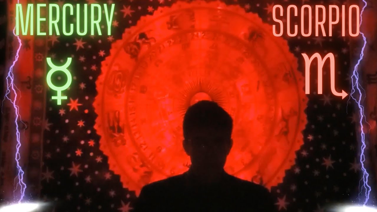 Words STING... MERCURY in SCORPIO