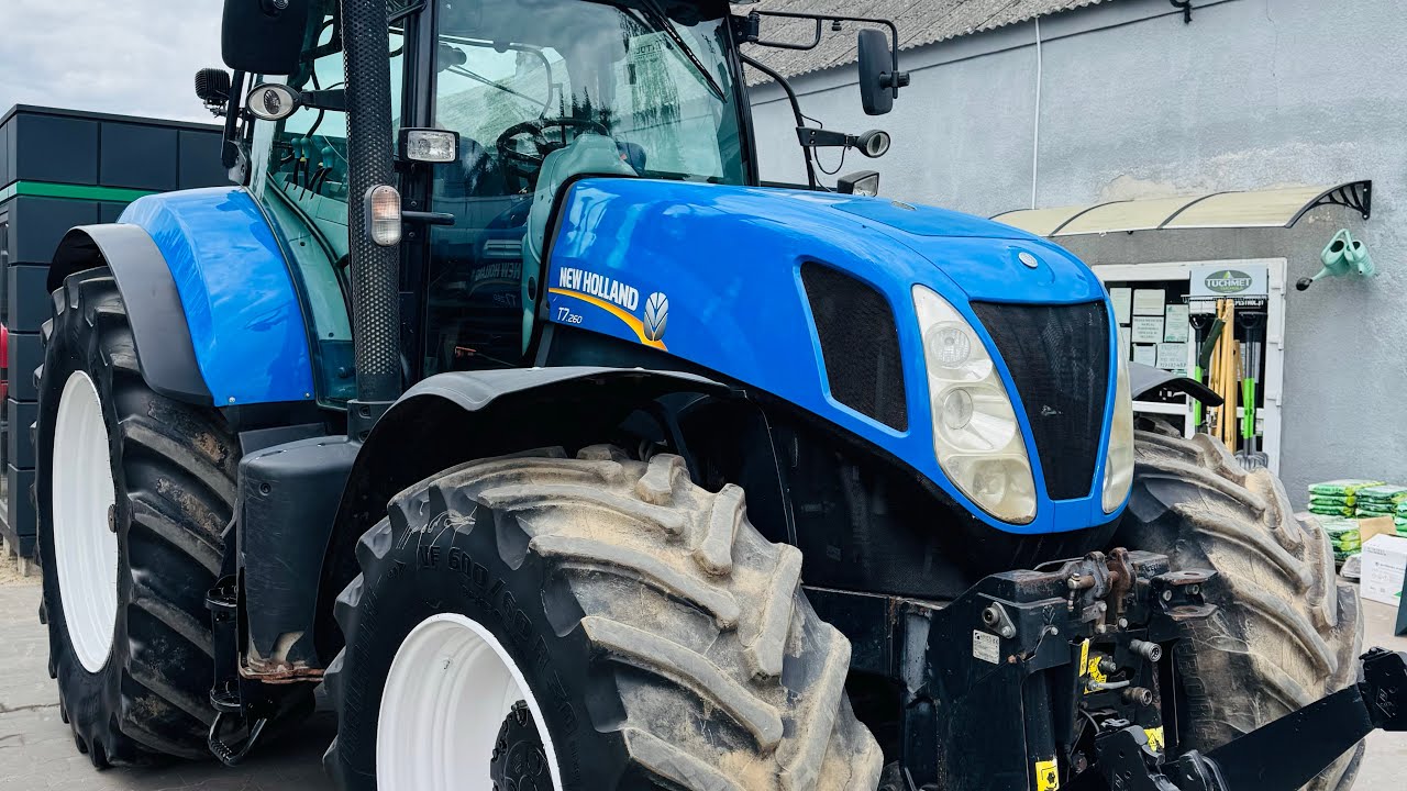 NEW HOLLAND T7.260, 2015r, 260KM, miękka oś i kabina, pneumatyka, przedni TUZ i WOM, skrzynia 19