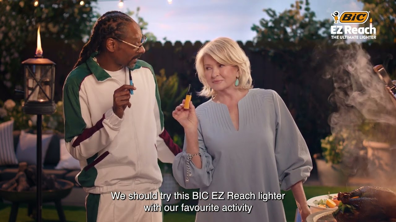 EUROPE BIC&reg; EZ Reach&trade; Lighters with Snoop Dogg and Martha Stewart