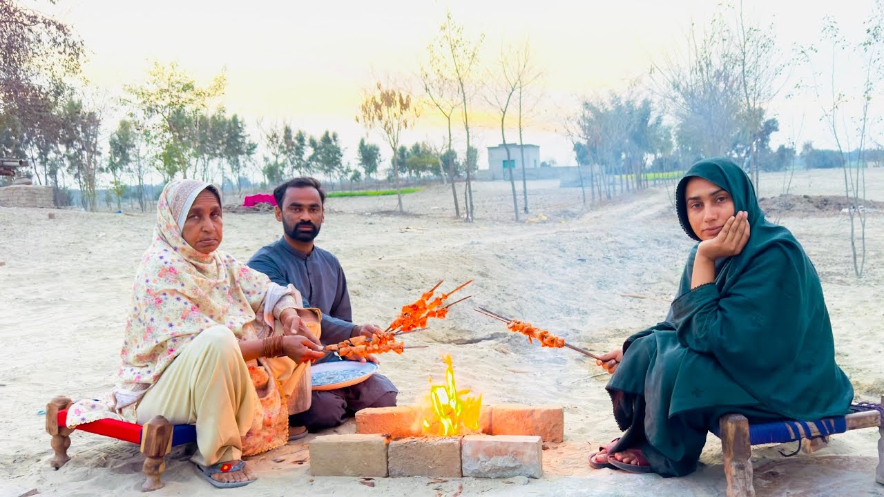 First Time Tikka Boti Banai 