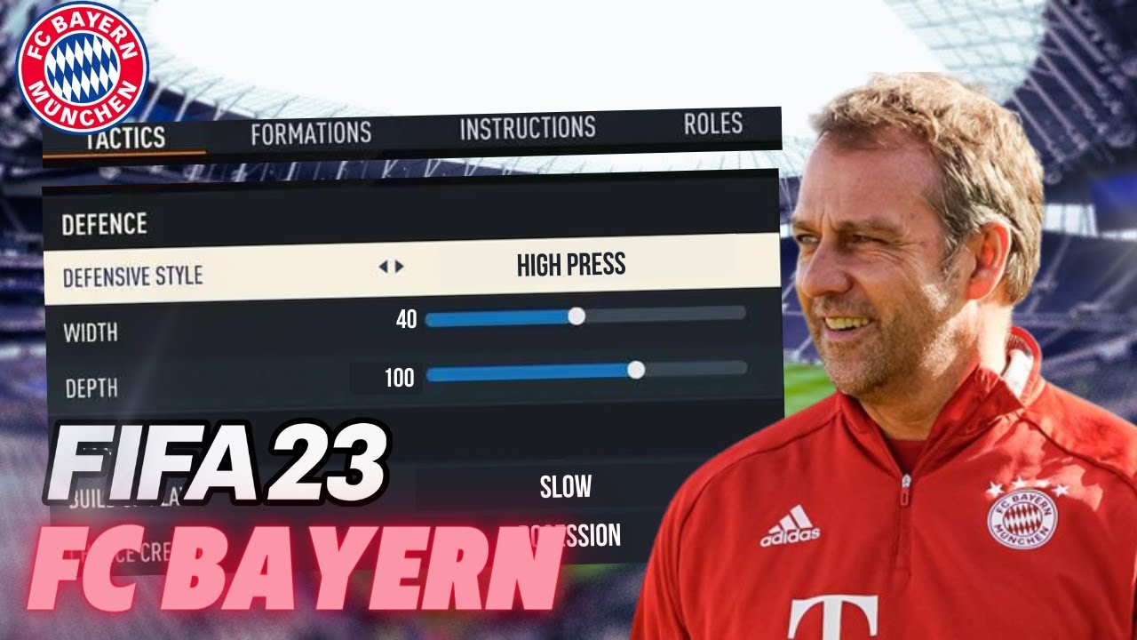 Recreate Hansi Flick's 4-2-3-1 Bayern Munich Tactics (19-20)  in FIFA 22 (works on FIFA 23)