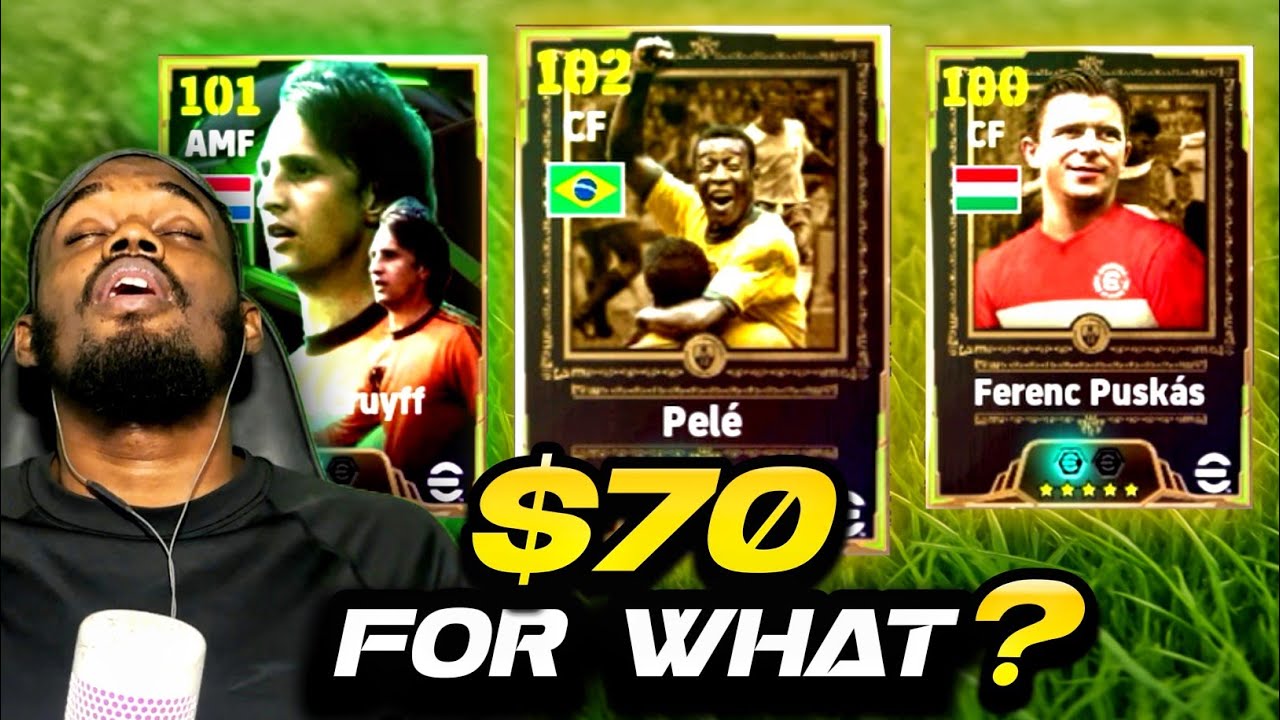 Prof BOF Cries Bitterly THIS IS WHY I HATE KONAMI😭Epic World Classics Pele Pack FINISHED ME!