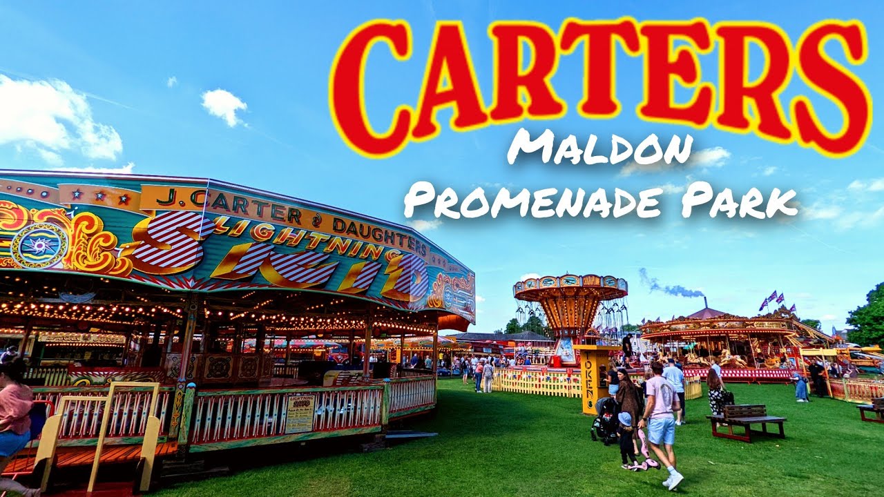 Promenade Park Maldon Fun Fair | Carters Steam Fair 2022