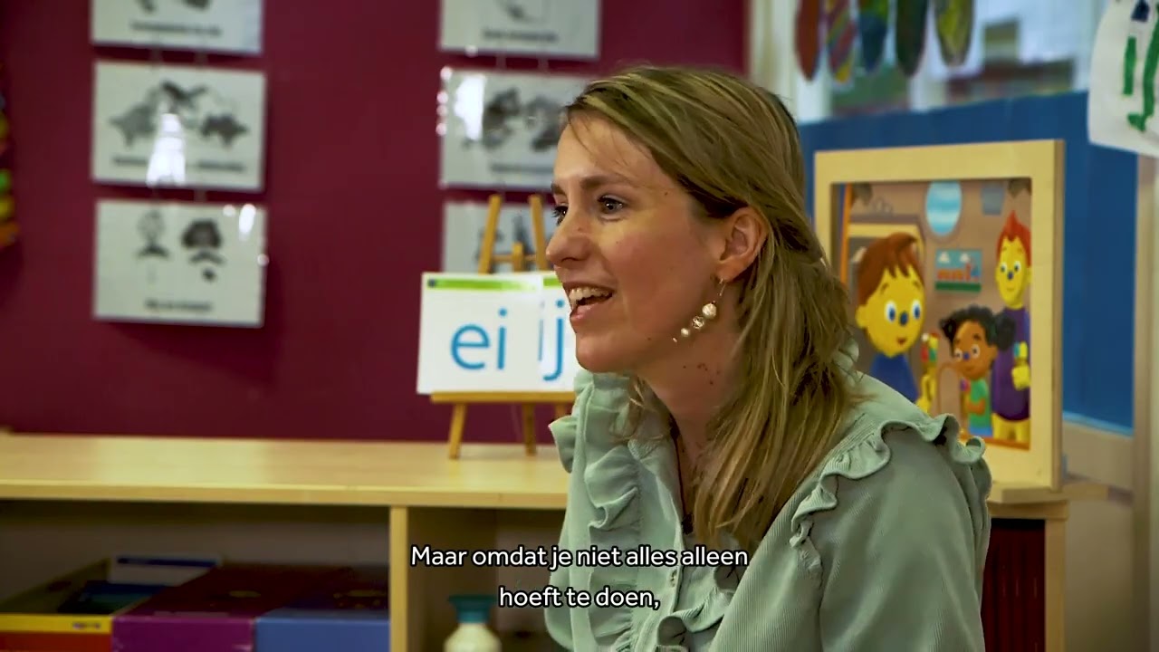 Wat doet een kleuterjuf precies op CBS De Klimop?