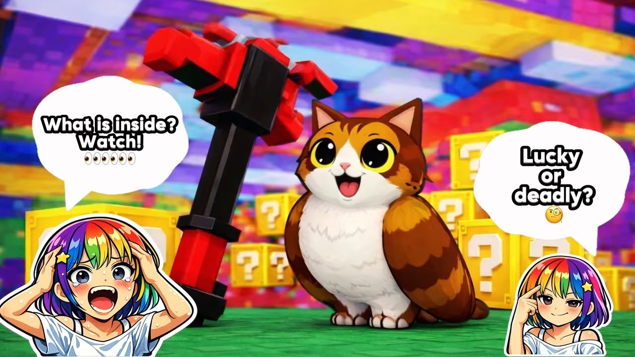 STEALING RARE BRAINROTS! 😱💎 Break a Lucky Block Roblox #roblox