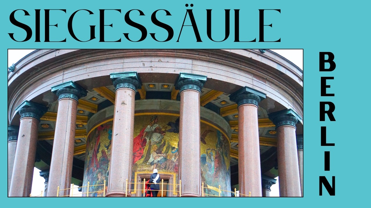 Walking Tour Berlin | Bellevue to Siegessäule (Victory Coloumn) alongside Spree River I 4K