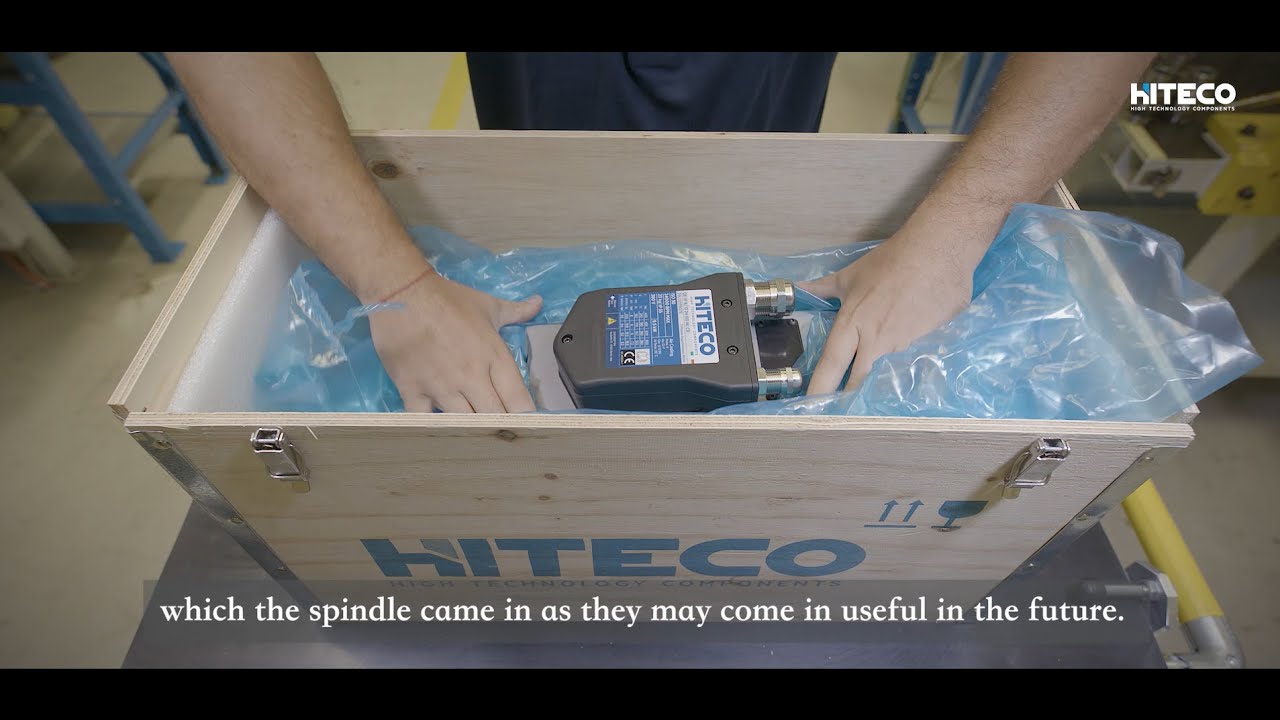Electrospindle Unboxing and Storage | 1st #HitecoTutorial