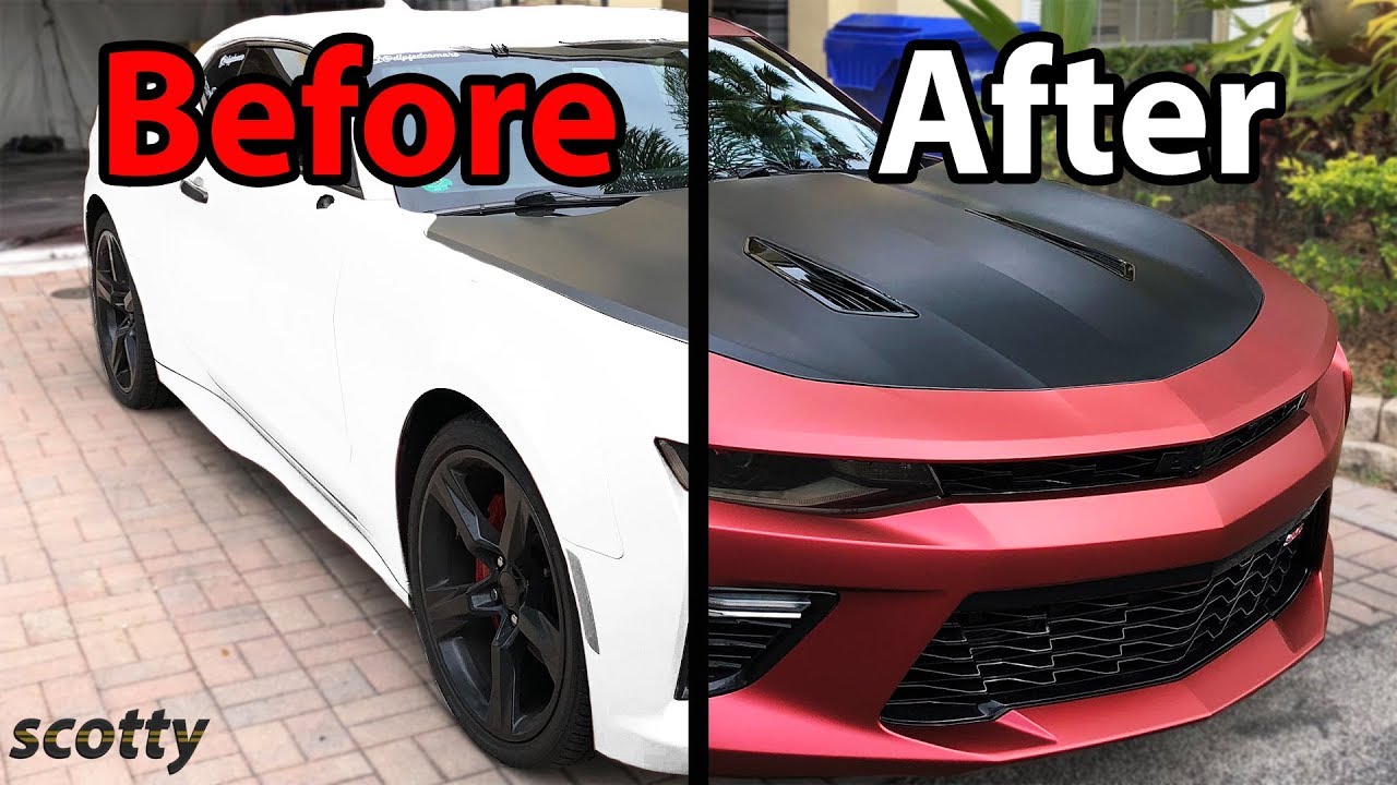 Как Plasti окунает ваш автомобиль - Chevy Camaro