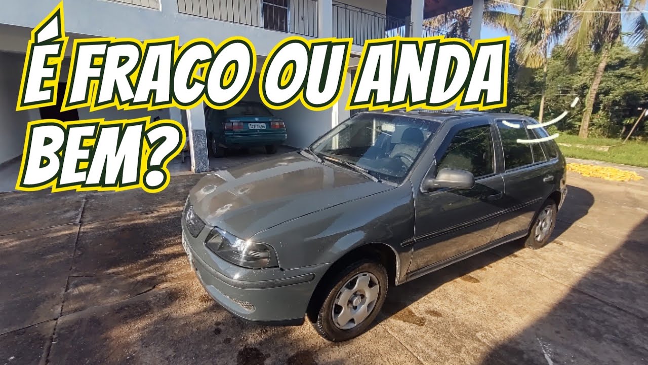 GOL G3 1.0 8V ANDA BEM? TESTEI O 0 A 100 DELE!
