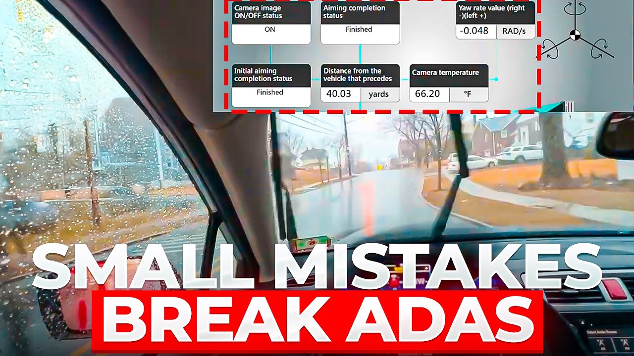 How Small Mistakes Break ADAS | 2016 Subaru Outback | Known Good Data | ADAS Calibration Training