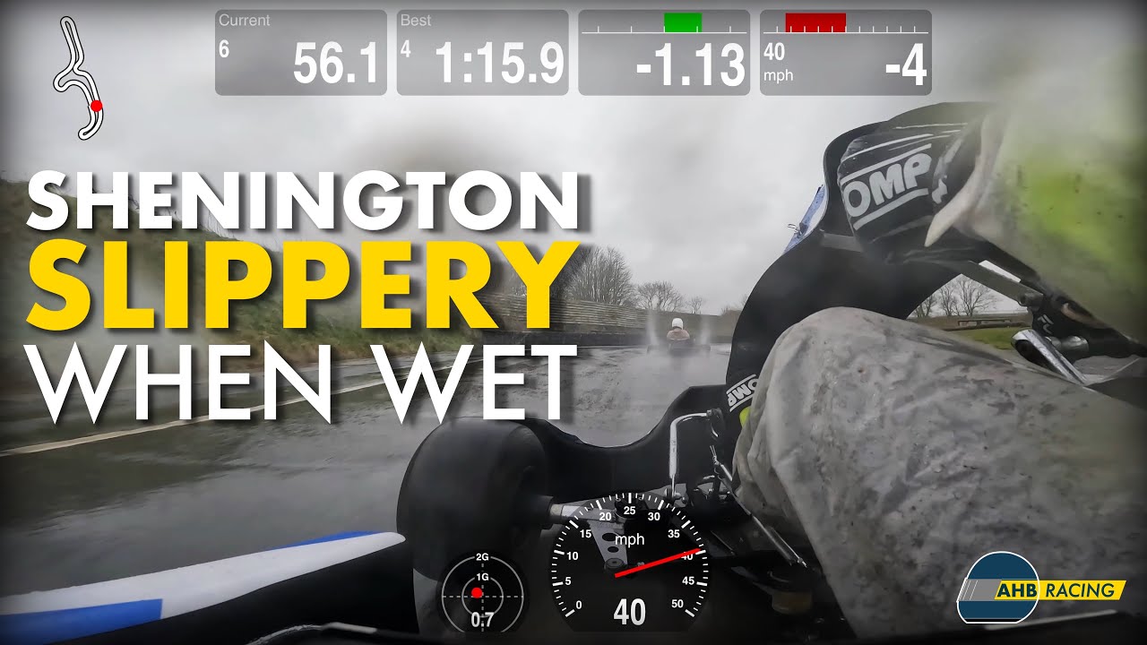 FAT Karting League - Shenington Circuit Full Session - Wet Track - Electric Kart - 4K Onboard GoPro