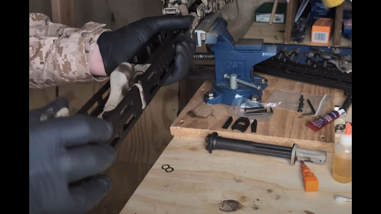 Zastava M70 ZPAP Extended MLOK Handguard Installation
