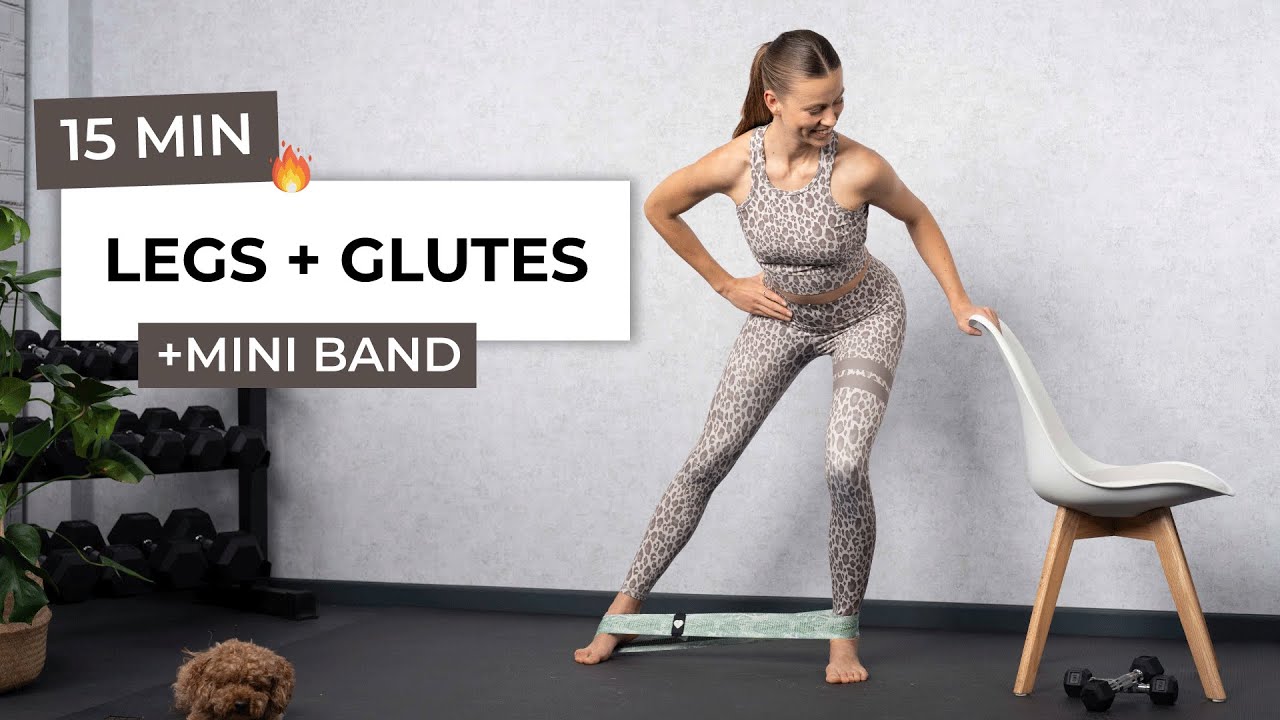 15 MIN BARRE WORKOUT WITH MINI BAND | Focus: Lower Body