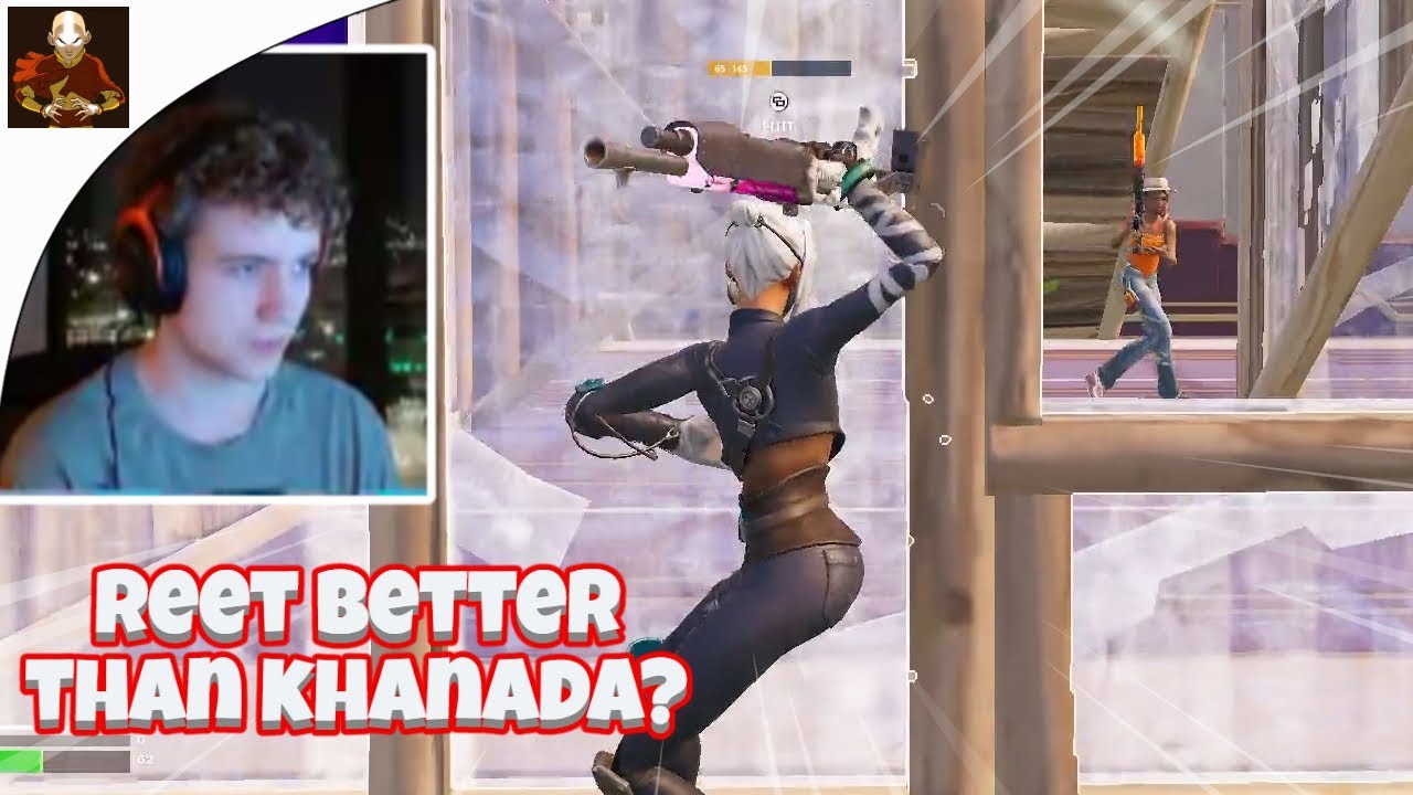REET vs KHANADA😳(1v1 BOXFIGHT) [FORTNITE TOKEN/WAGER]