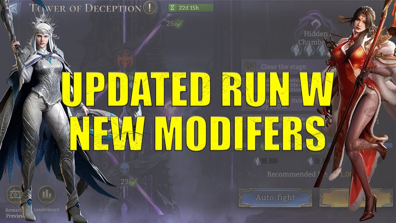 Tower of Deception Hidden Chamber 7 | Updated Modifiers June 25 [Watcher Of Realms]