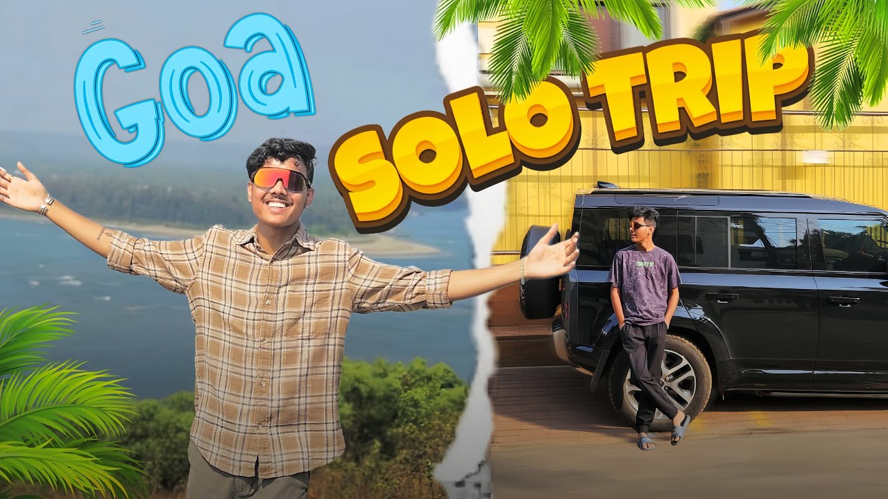 Solo to Strangers: My Secret Goa Trip😳🌊🌴