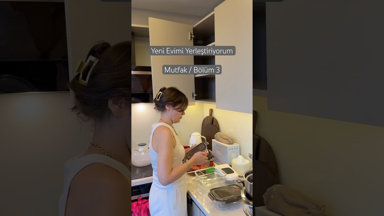 Yeni Evimi Yerleştiriyorum Mutfak / B&ouml;l&uuml;m 3 #vlog #reklam #mutfakd&uuml;zeni #mutfakdekorasyonu #home