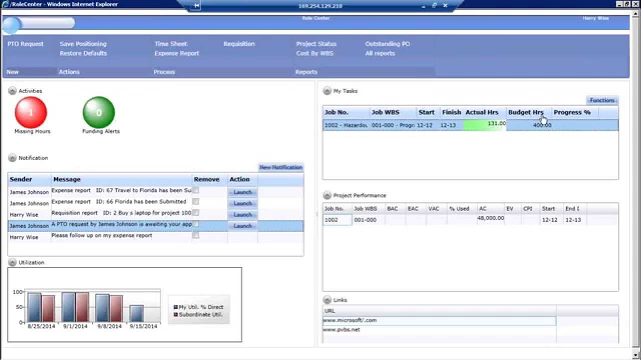 DCAA Compliant Accounting Software PVBS Product Demo   Sept 2014