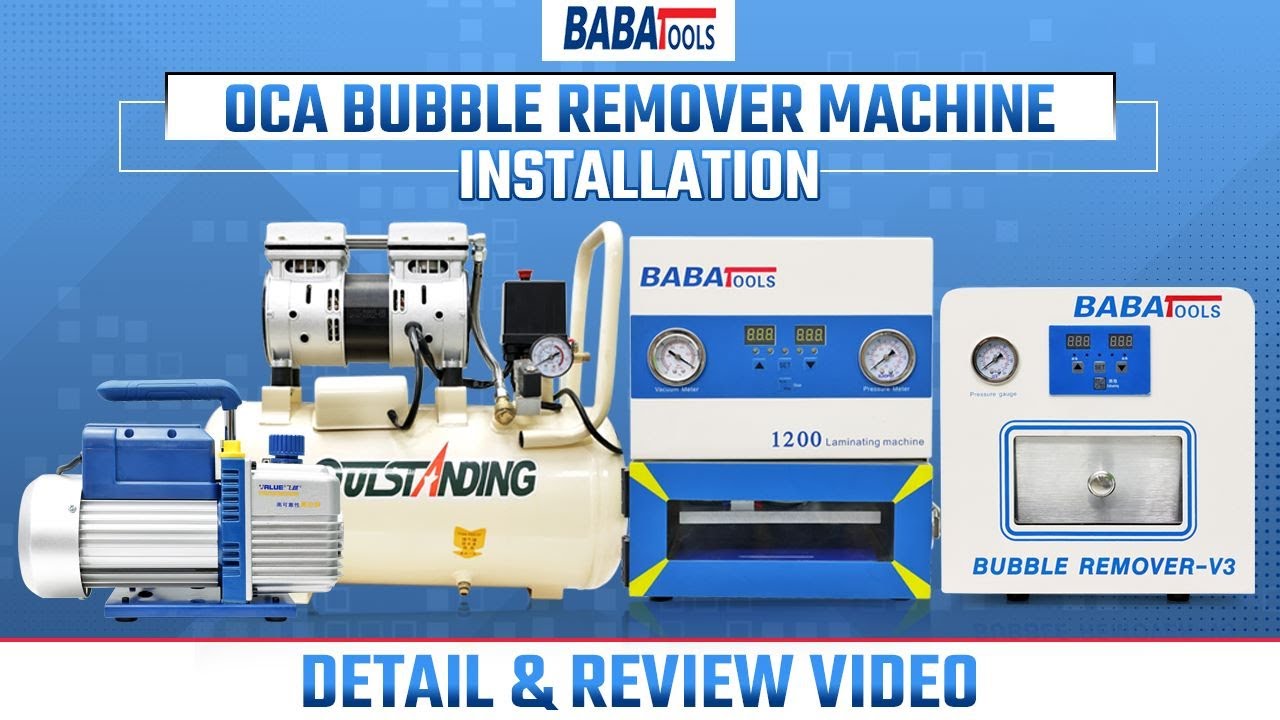 OCA Machine कैसे Install करे? | क्यों जरूरी है Installation सीखना | Baba OCA Bubble Remover Machine