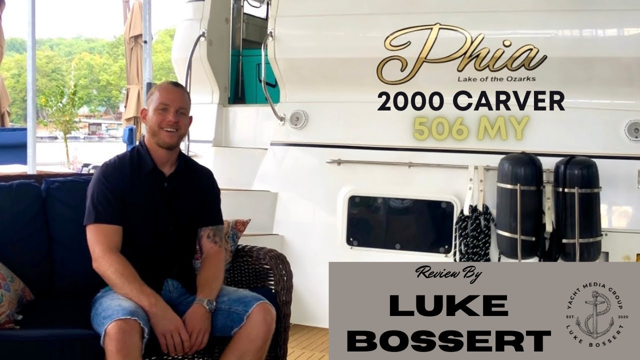 The Carver 506 is the perfect party yacht for your weekends at the lake!