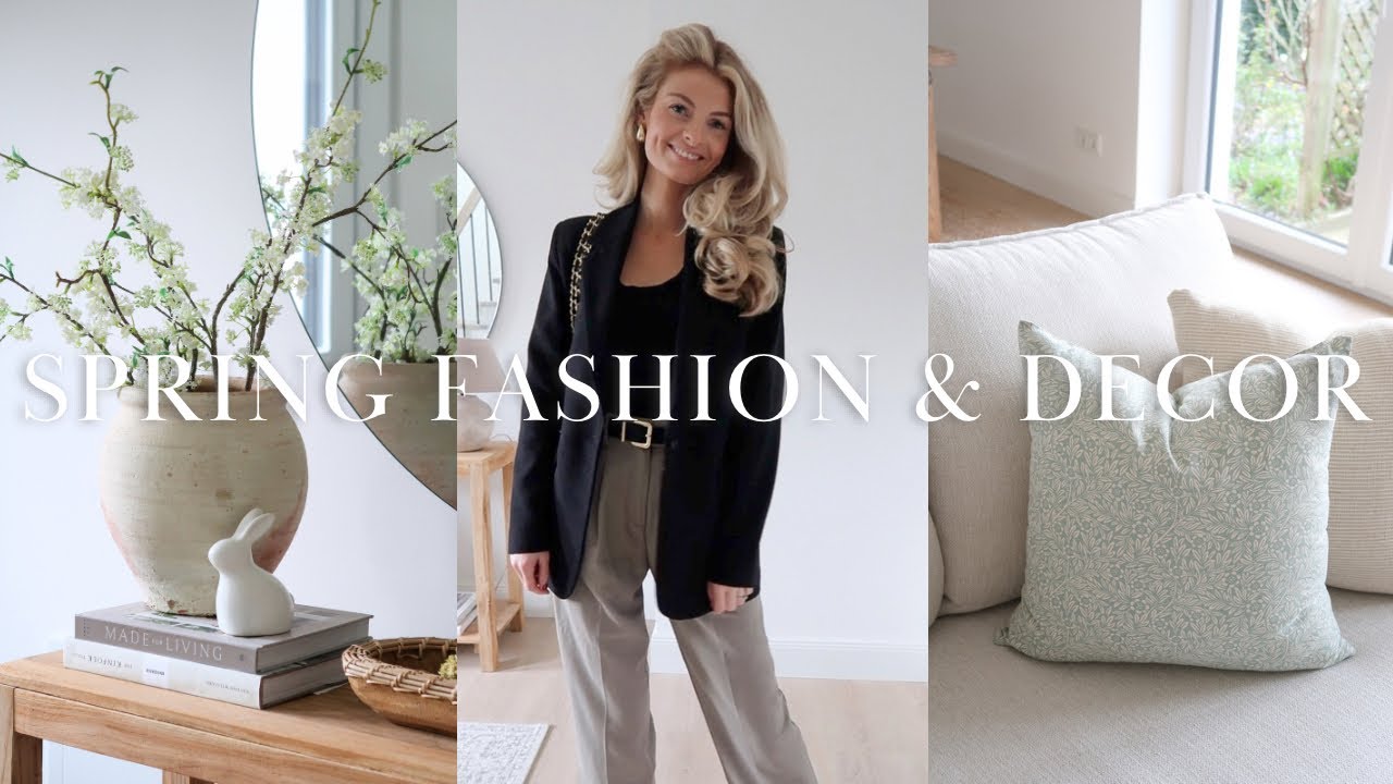 FRÜHLINGS FASHION & DEKO HAUL | Zara, Mango, H&M | theglazedblonde