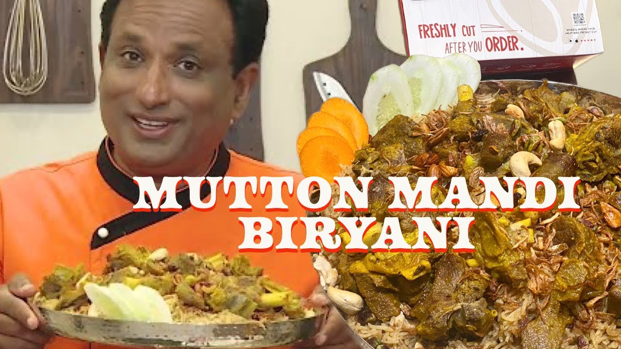 #EasyTastyMeaty Recipes with TenderCuts & VahChef : How to Cook Delicious Mutton Mandi Biryani