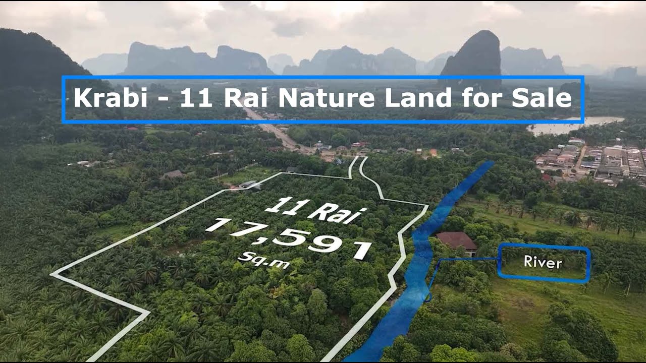 11 Rai Land For Sale in Nong Thale, Krabi, Thailand