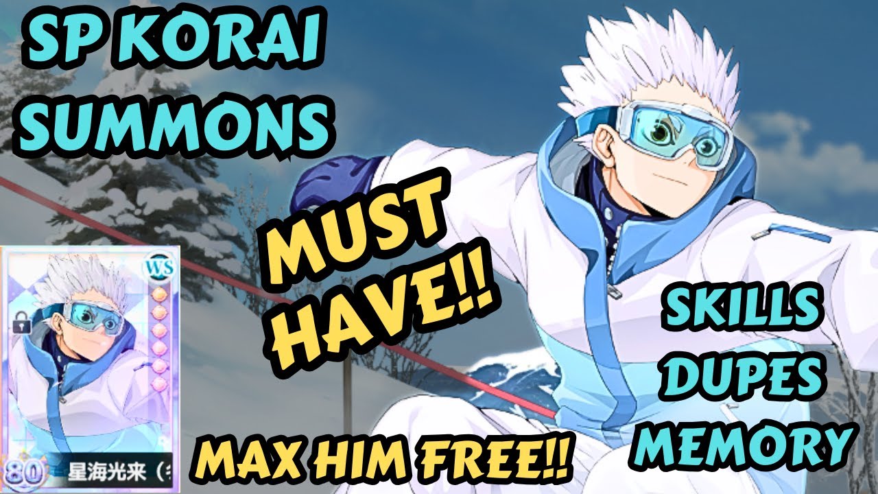 *MUST HAVE* SP KORAI SKILLS, MEMORY, DUPES!! SP KORAI SUMMONS!! - HAIKYU!! FLY HIGH