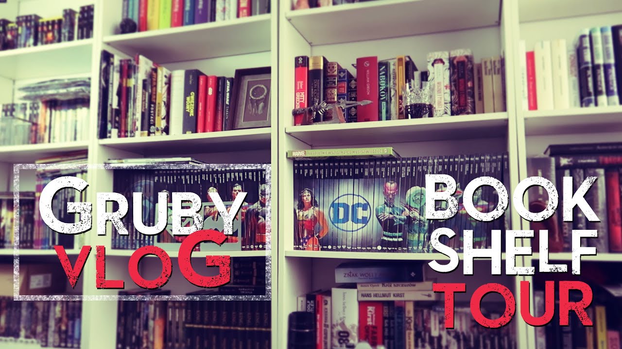 KSIĄŻKI KSIĄŻKI KSIAŻKI CZYLI GRUBY BOOKSHELF TOUR