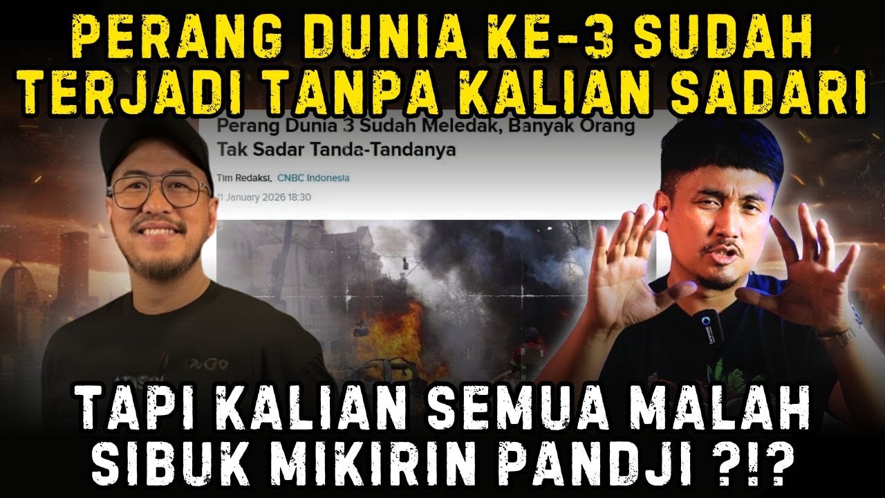 STOP RIBUTIN STAND UP PANDJI KARENA PERANG DUNIA KE-3 SUDAH TERJADI ?!?