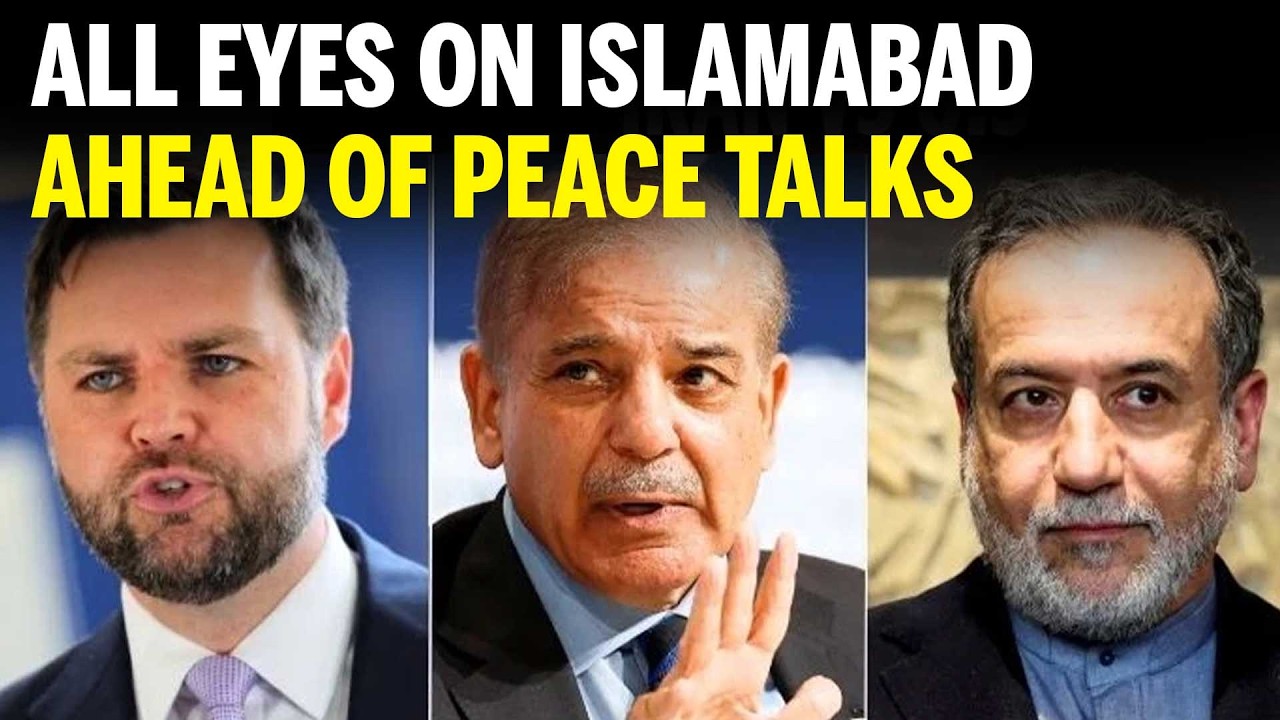 Islamabad LIVE: High-Stakes US&ndash;Iran Ceasefire Talks in Pakistan | JD Vance Leads Key Meeting