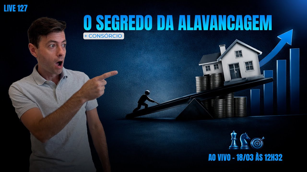 Entenda de vez o que &eacute; Alavancagem: e o porqu&ecirc; do Cons&oacute;rcio? Live 127