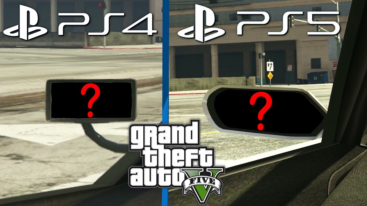 Shocking GTA 5 Graphics Comparison: PS4 vs PS5